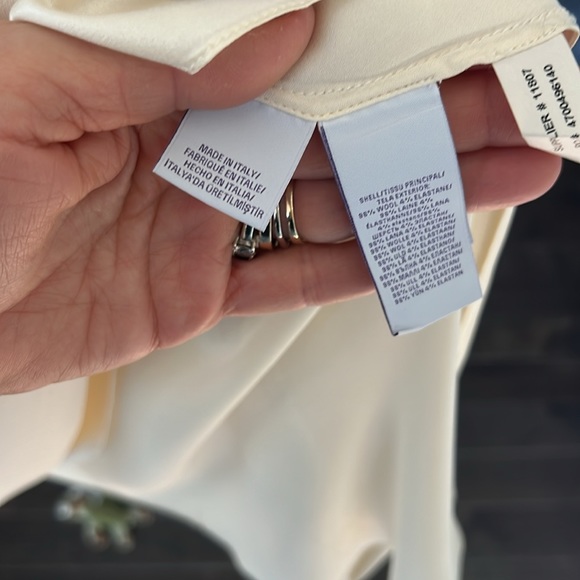 Purple label Ralph Lauren lace beige dress size 10 made in Italy - Picture 6 of 9